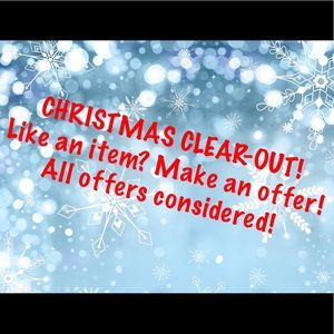 CHRISTMAS CLEAR-OUT!